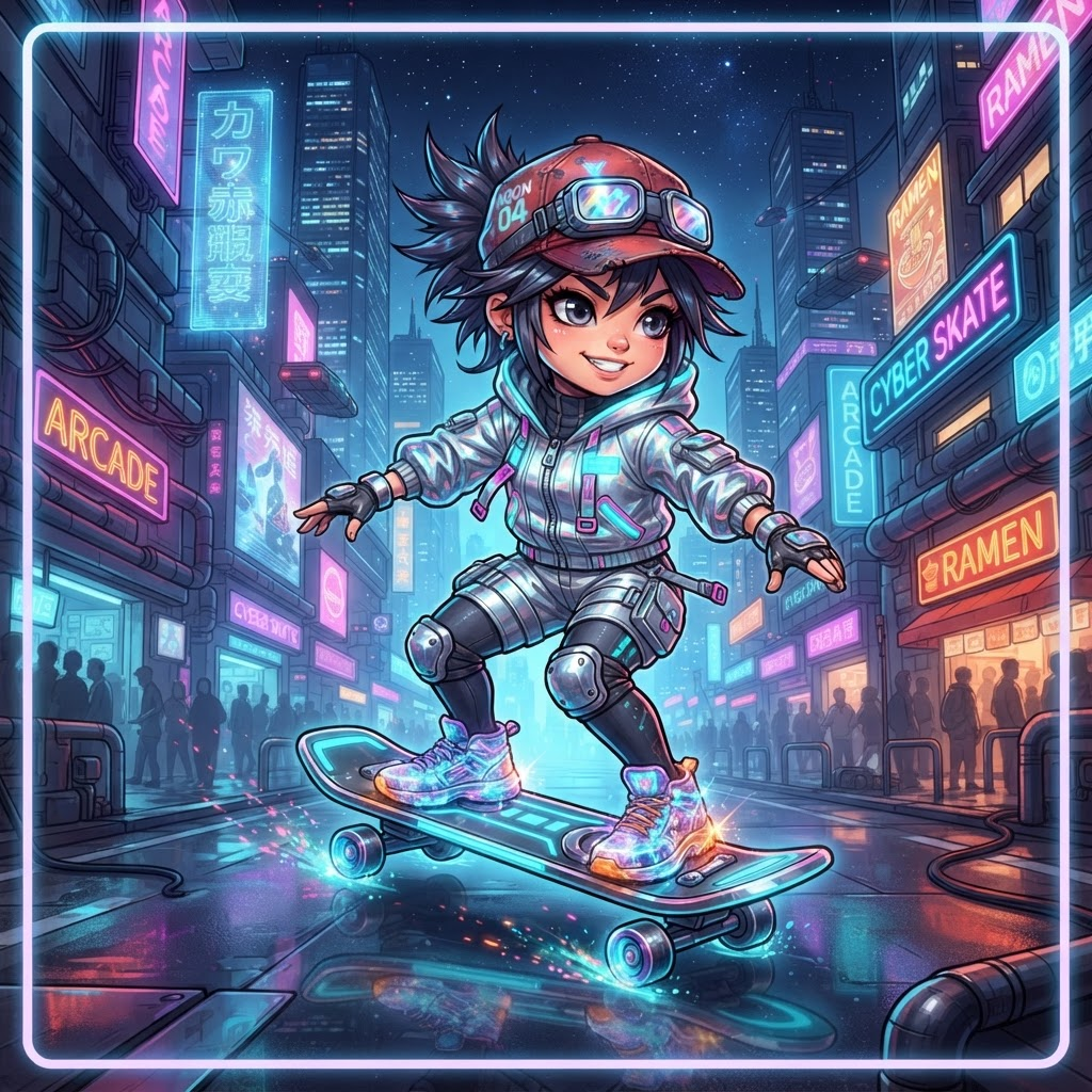 Chrome Skater