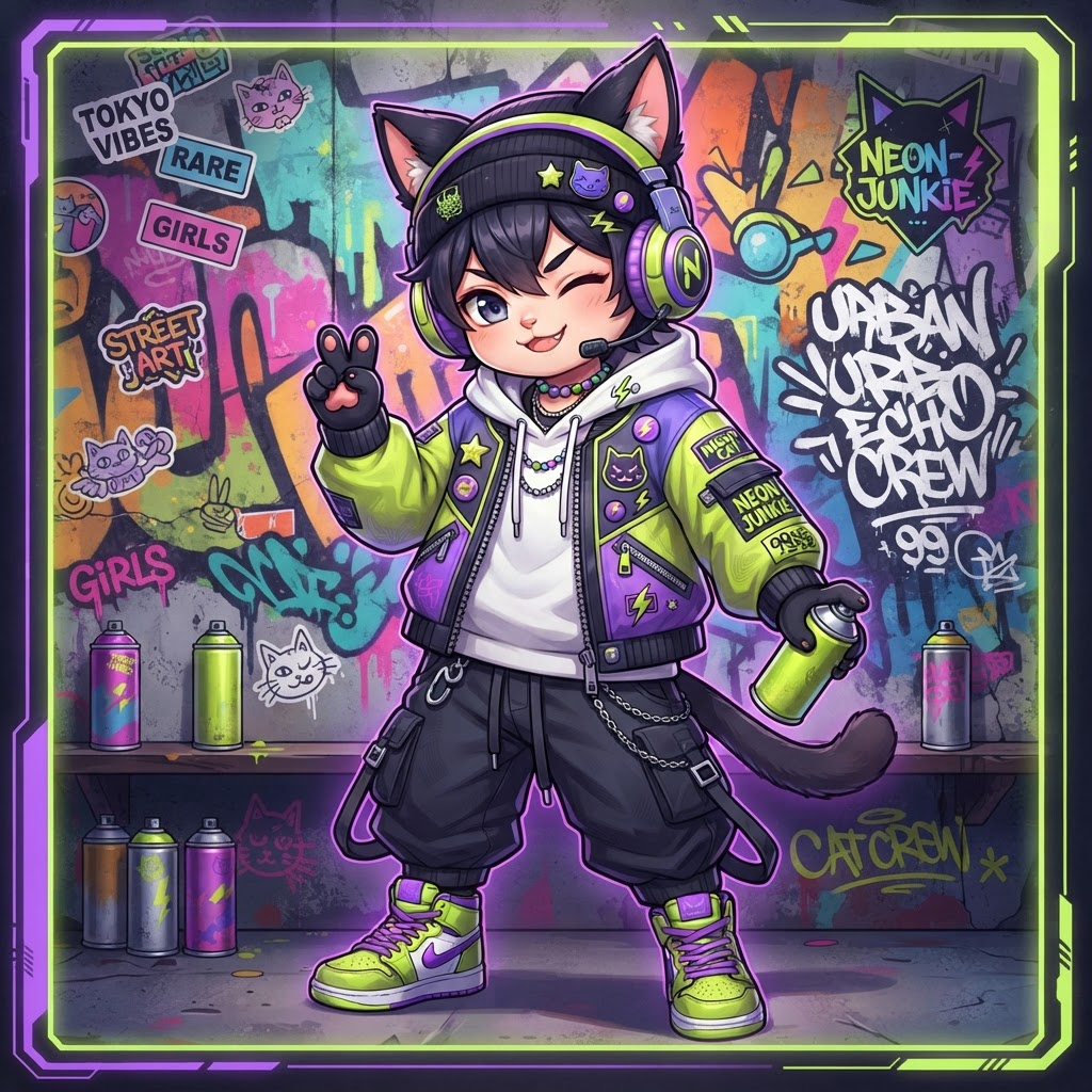 Graffiti Cat